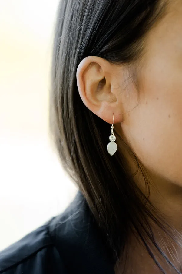 Romy Rainbow Moonstone Gold Earrings *As Seen On Candace Cameron Bure*