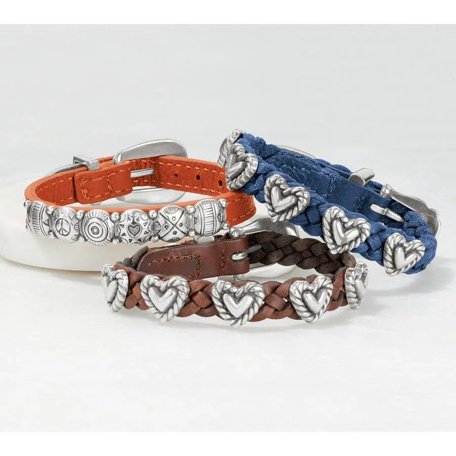 Roped Heart Braid Bandit Bracelet