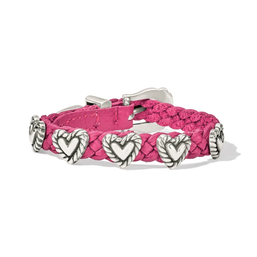 Roped Heart Braid Bandit Bracelet