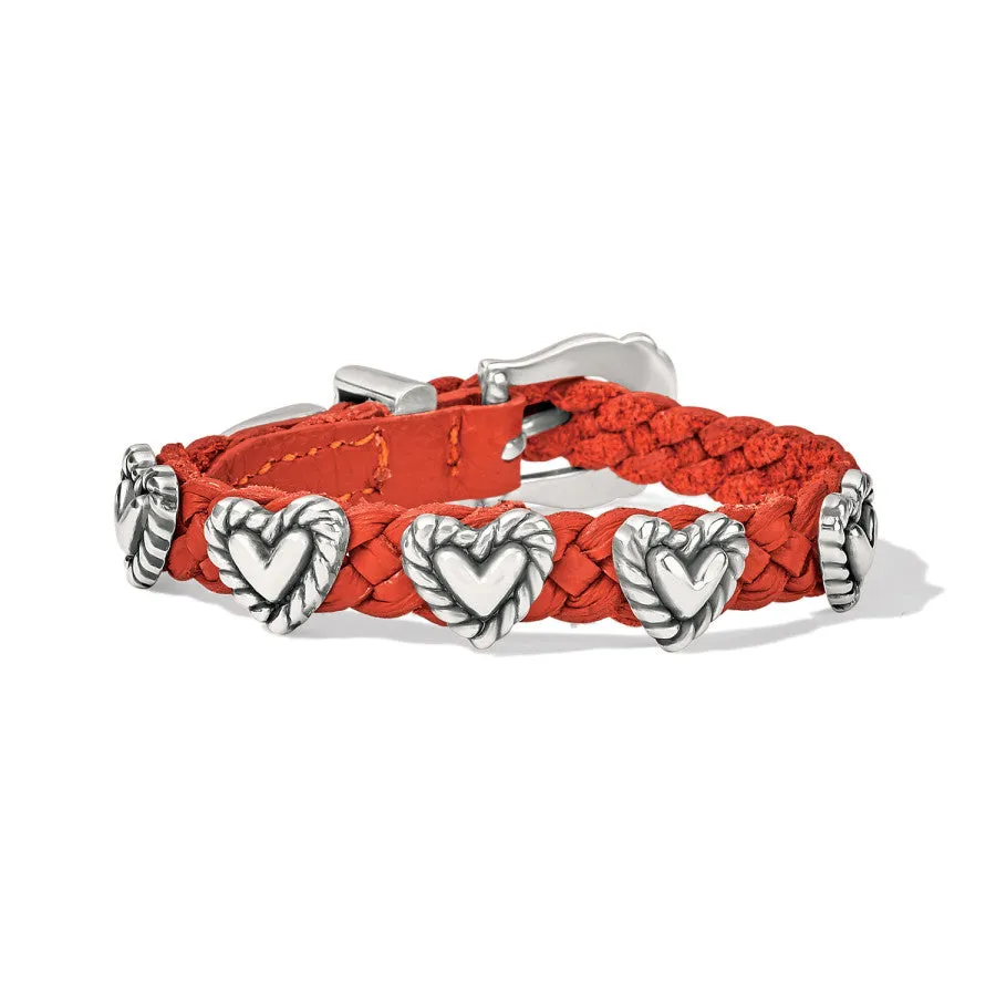 Roped Heart Braid Bandit Bracelet