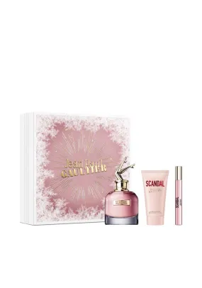 Scandal Eau de Parfum 80ml 3 Piece Set