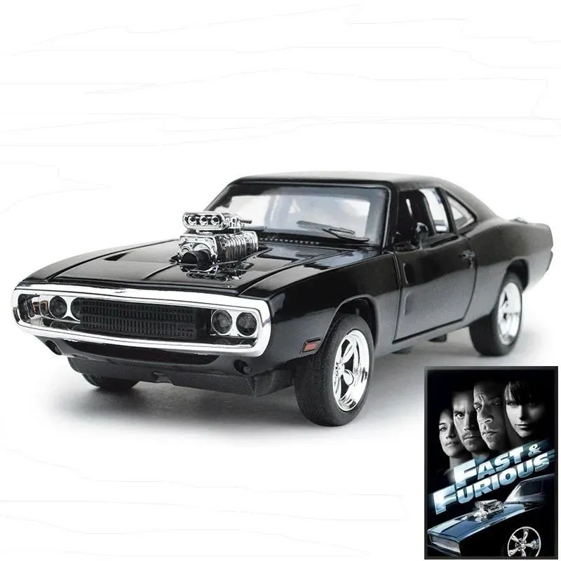 Simulation Dodge Challenger Fast Alloy Car Model