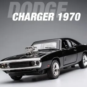 Simulation Dodge Challenger Fast Alloy Car Model