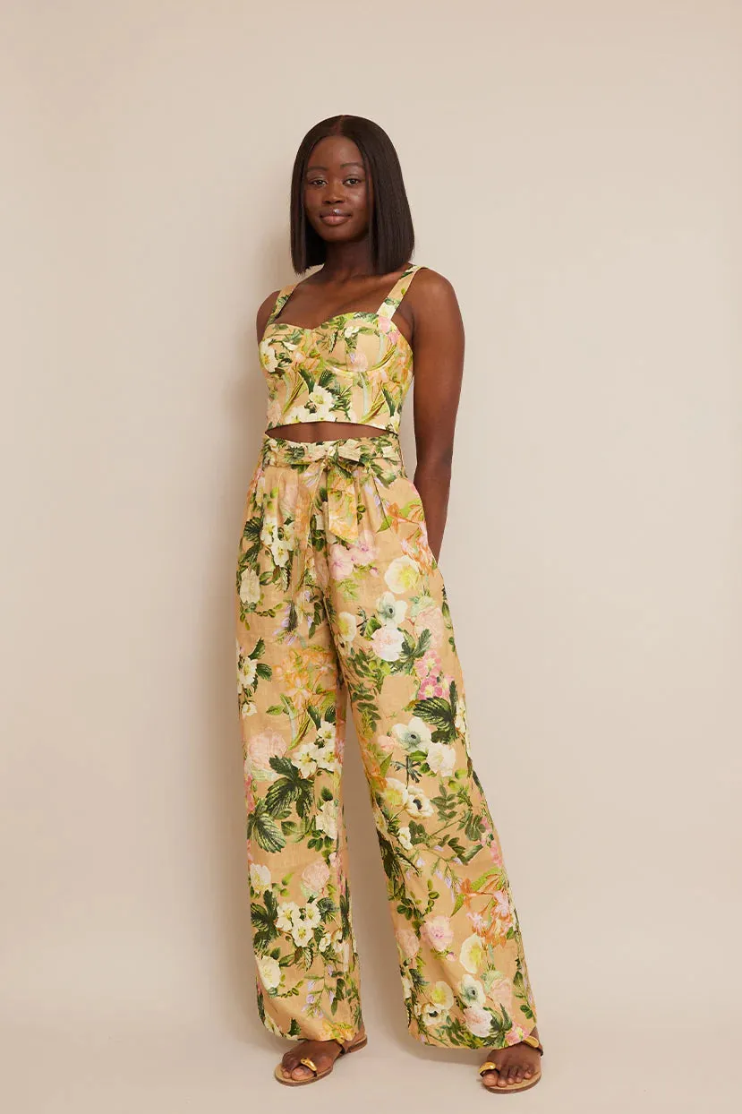 Soho Pants - Ginger Root Kingston Floral