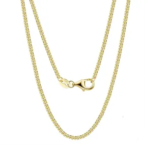 SOLID GOLD 2.2MM CUBAN CHAIN