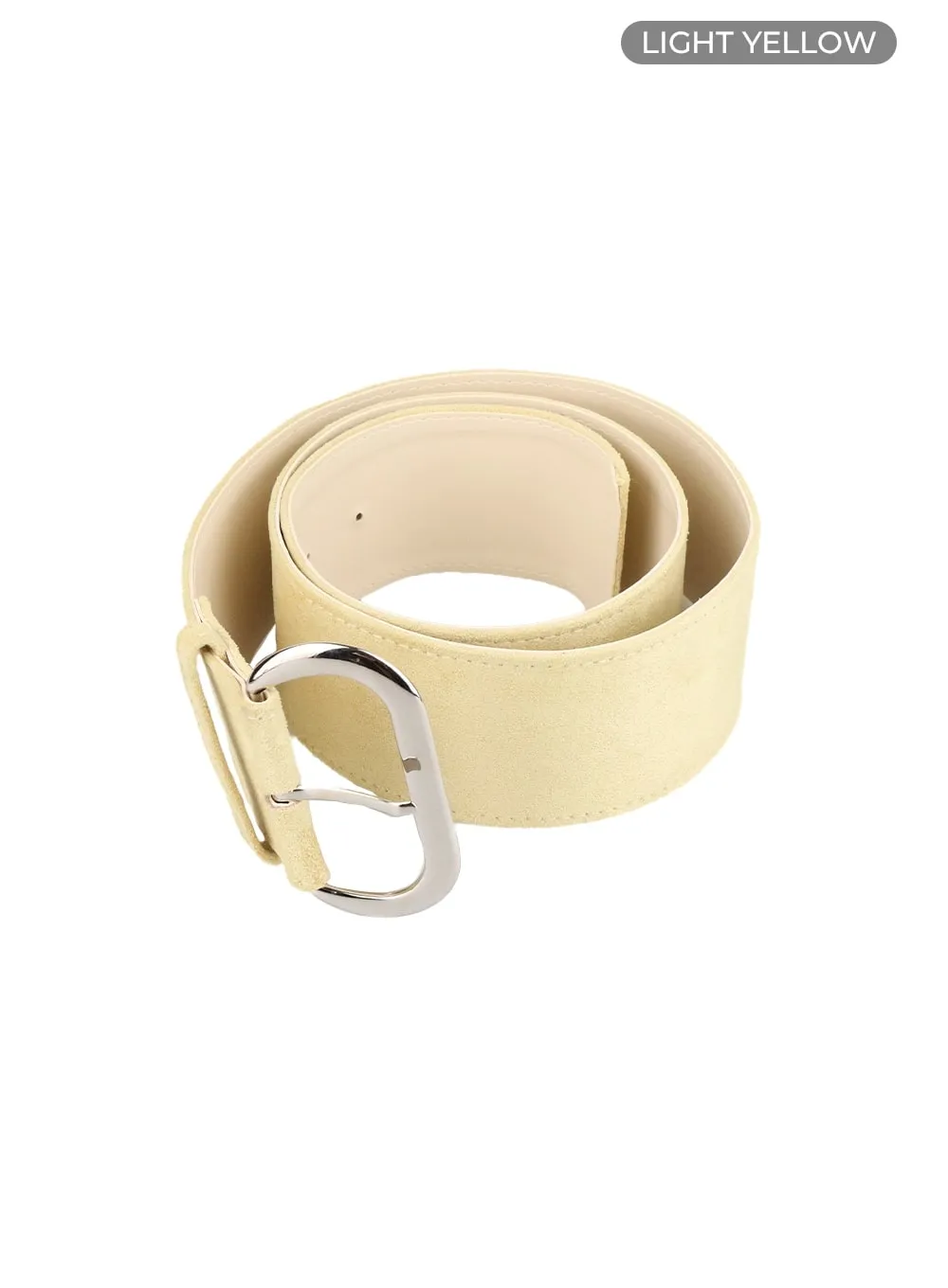 Solid Suede Thick Belt CM421