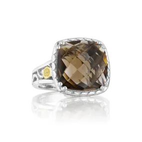 TACORI Color Medley Silver Smokey Quartz Ring Ref# SR12817