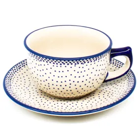 Tea Cup w/Saucer 8 oz in Simple Elegance