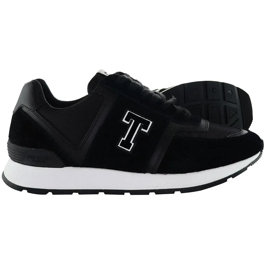 Ted Baker Gregory Retro Mens Black Trainers