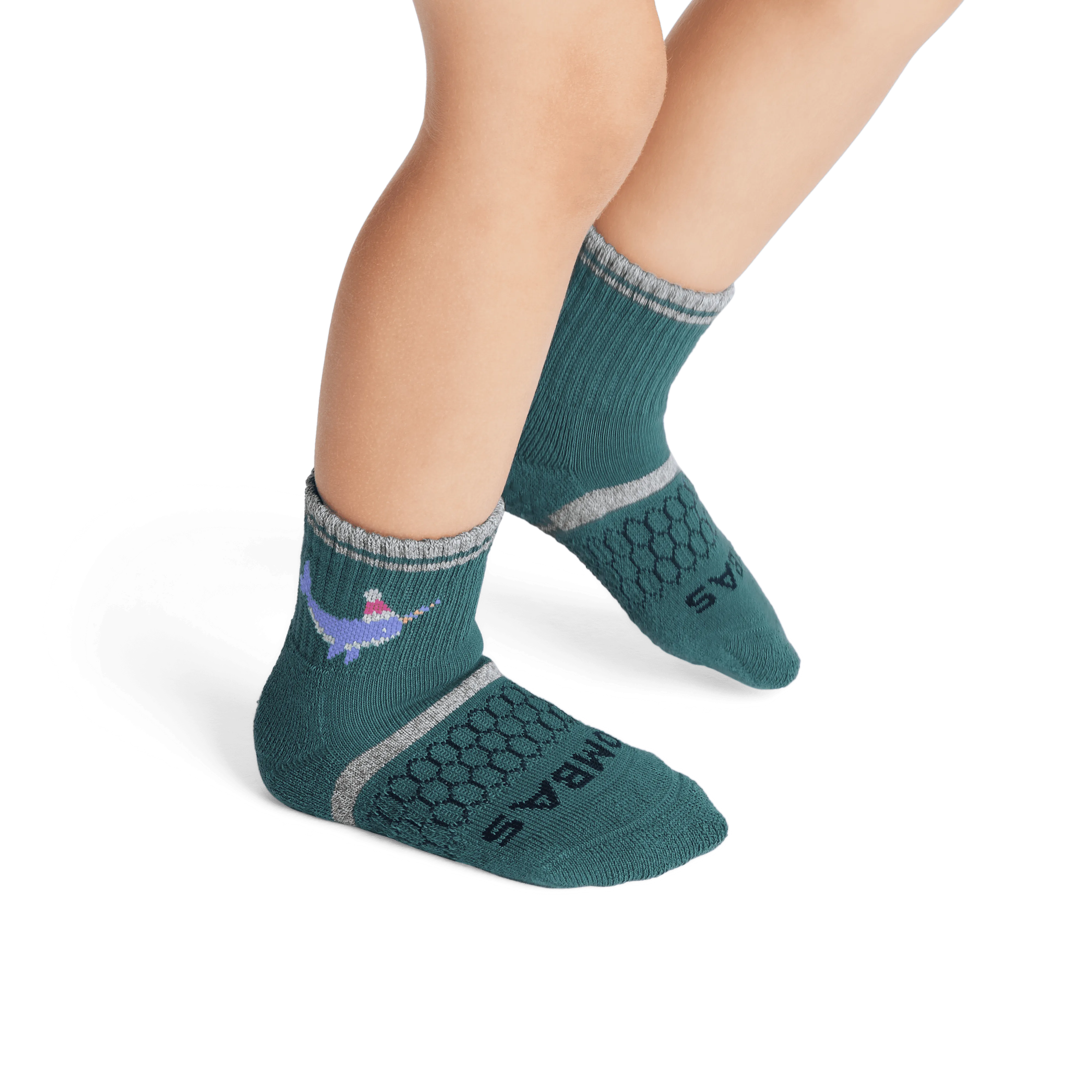 Toddler Winter Gripper Calf Sock 4-Pack Gift Box