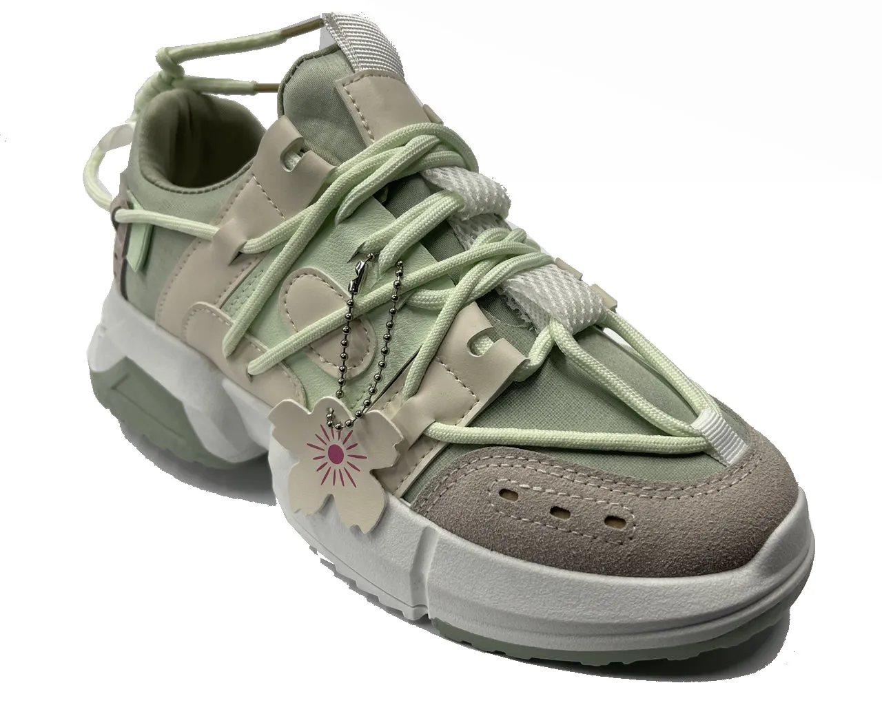 Women's 9183 Casual Lace Up Trainers