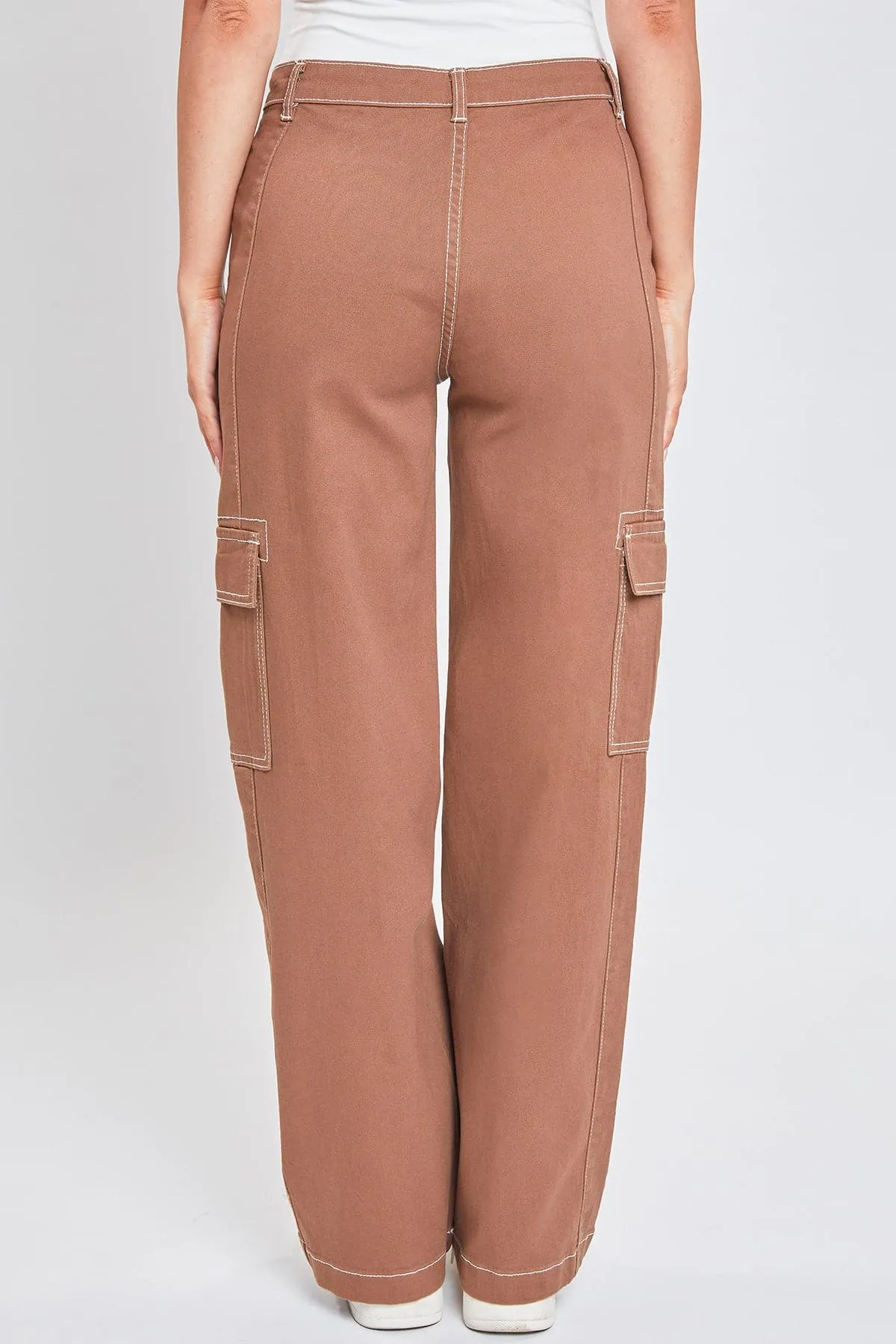 Women's Cargo Pants With Front Seam