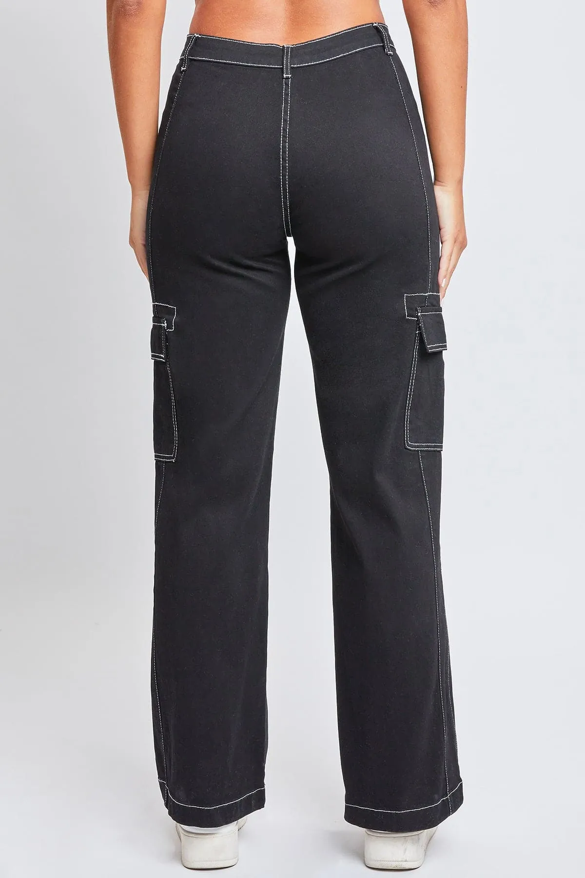 Women's Cargo Pants With Front Seam